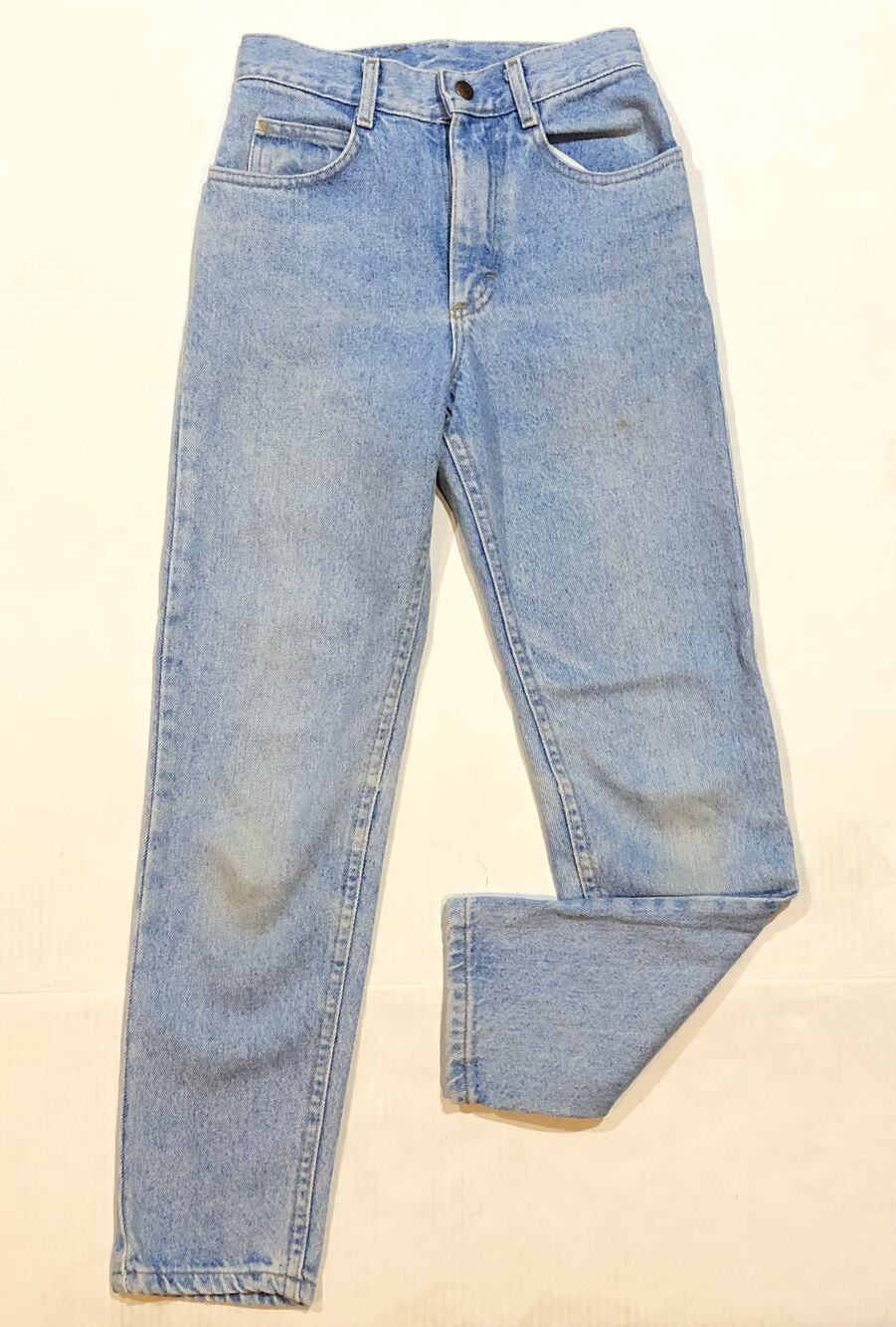 VINTAGE KIDS LEE DENIM JEANS SIZE 12 SLIM